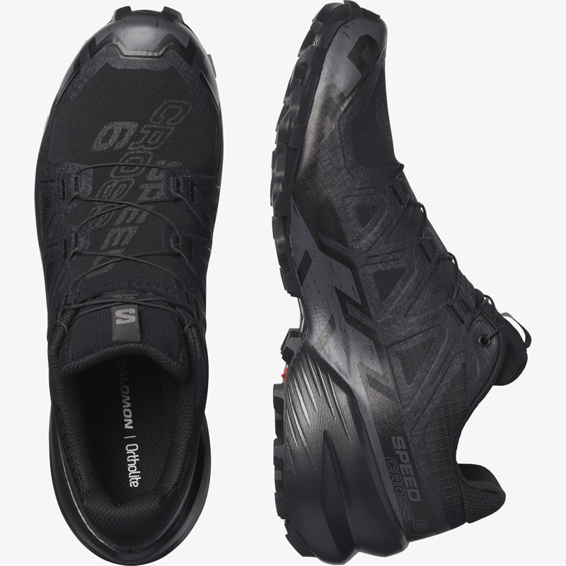Salomon Speedcross 6 Black/Black/Phantom-4